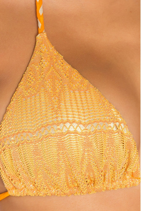 Luli Fama Obsession Braided Triangle Top